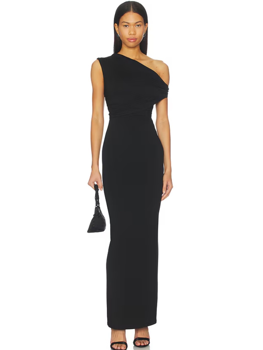 superdown Alessia Maxi Dress in Black